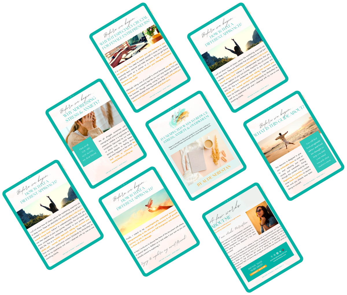 Picture of extracts of the free pdf guide - Aude NERESTAN
